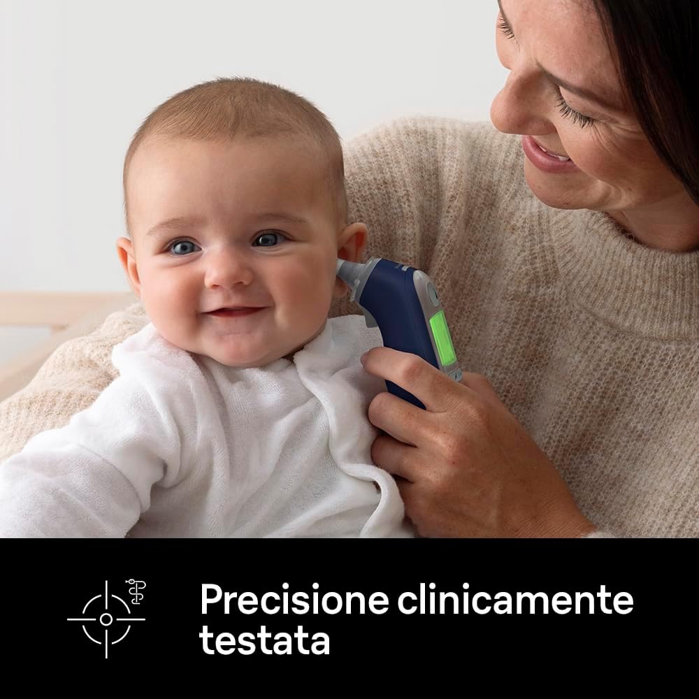 Thumbnail 1 de Braun ThermoScan 7+ connect: termometro auricolare con app Braun Family Care e tecnologia Age Precision