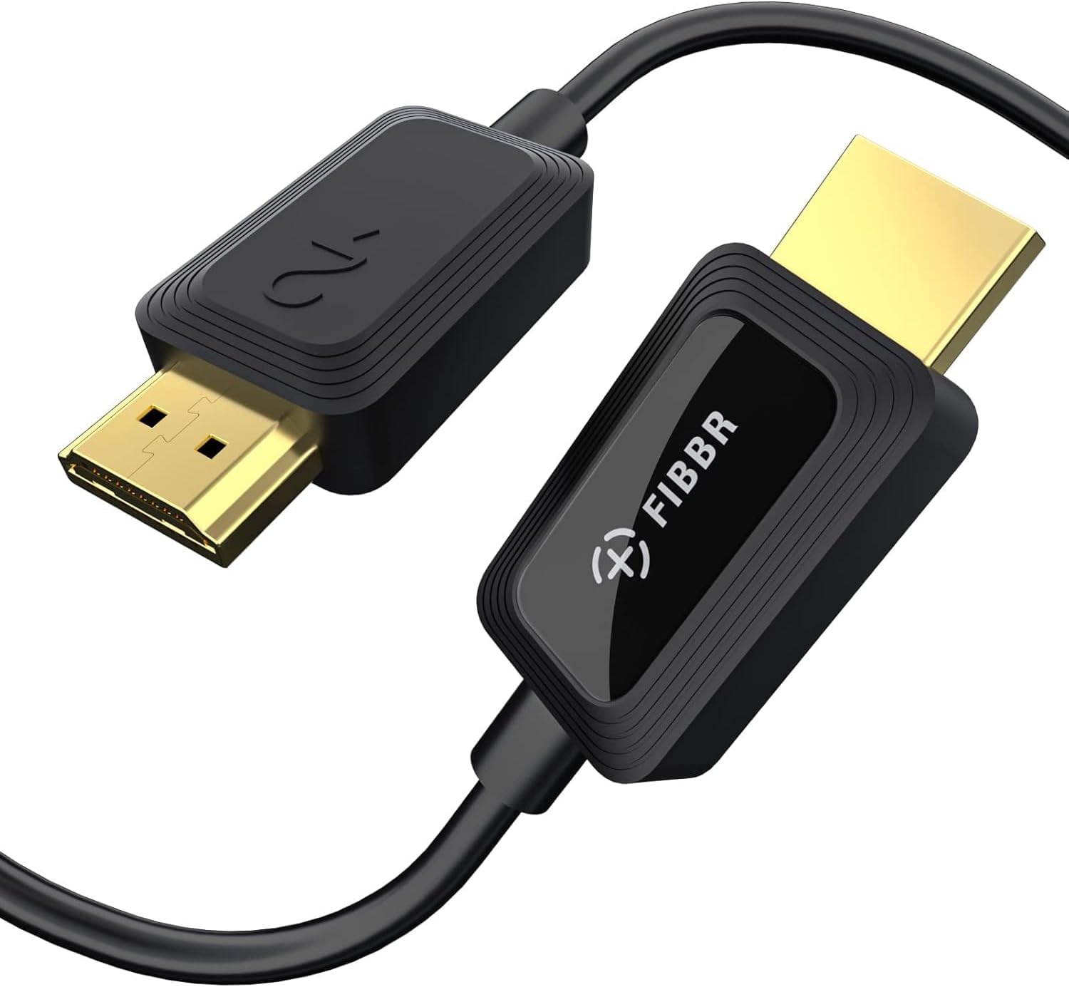Detalle de FIBBR 8K HDMI Glasfaserkabel 10M – 48 Gbit/s, HDR, 8K@60Hz, 4K@120/144Hz, eARC-Kompatibilität