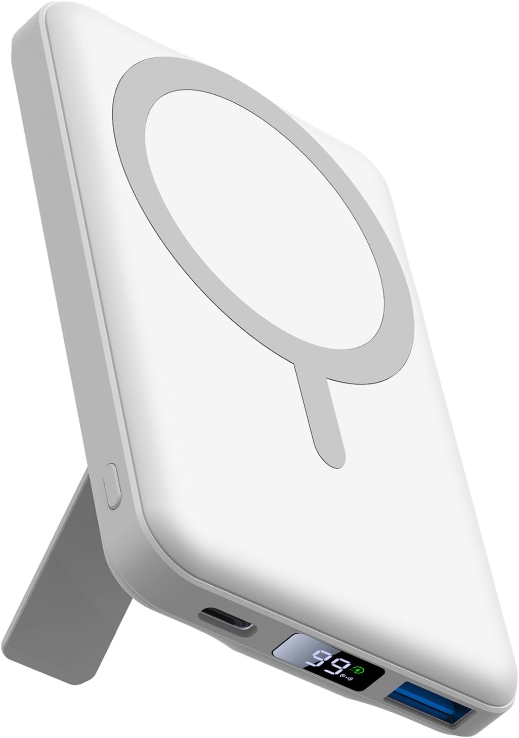 Detalle de AOGUERBE KT-D001 Magnetic Power Bank, 10,000mAh, Stand and LED Display