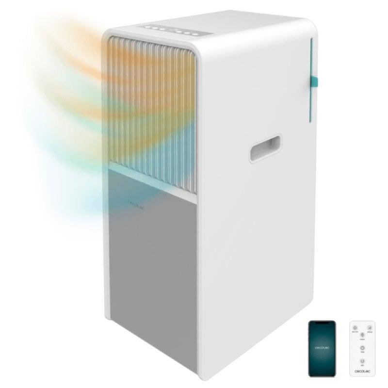 Detalle 2 de Cecotec ForceClima 9550 Style Heating Connected: Aire Acondicionado Portátil con Bomba de Calor y Wi‑Fi