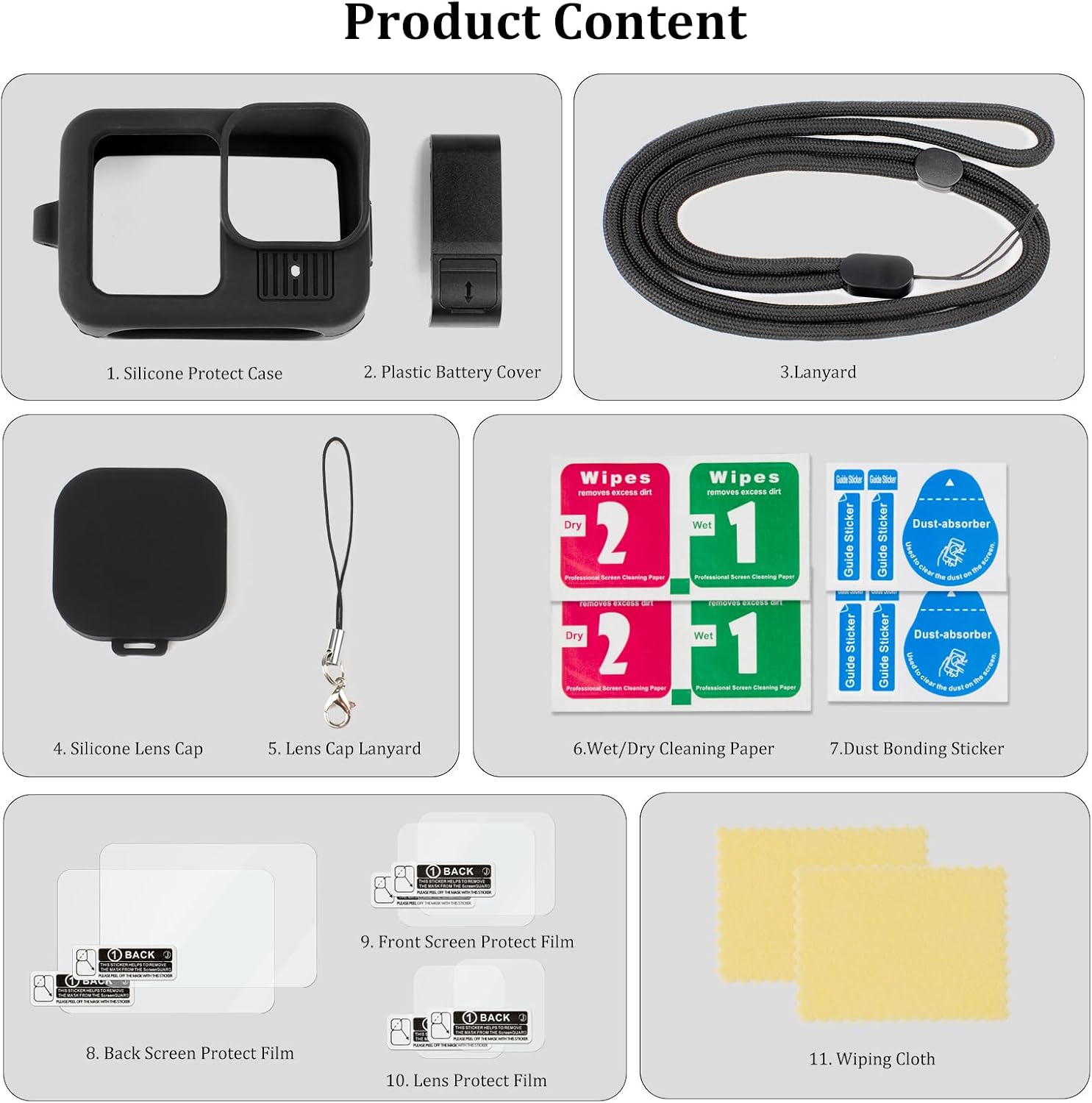 Thumbnail 6 de HSU GoPro Hero 13 Black Protective Kit