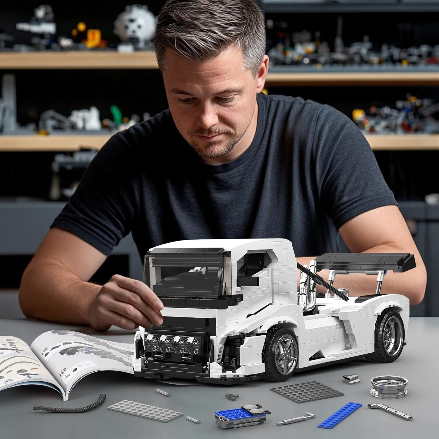 Thumbnail 6 de Mould King 10036 Chevalier — Kit Technique pour Camion Chevalier, 1604+ pièces, Version Statique
