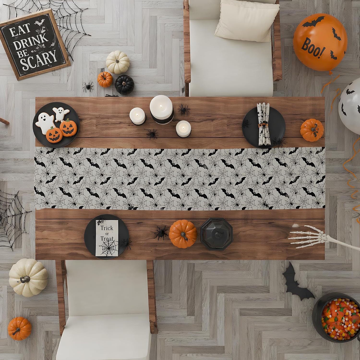 Detalle de Halloween Table Runner, Polyester