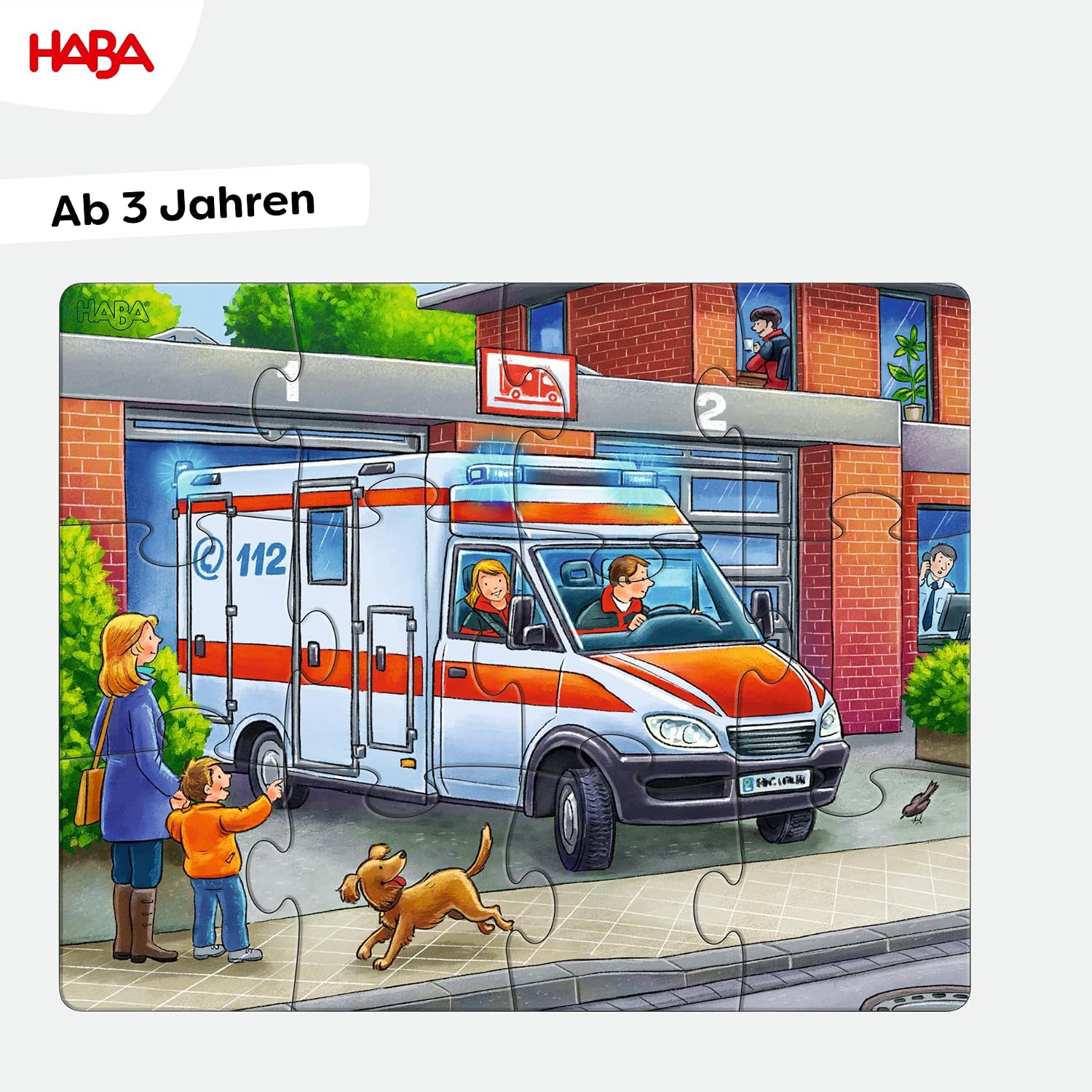 Thumbnail 3 de HABA 302759 Puzzles Policía Bomberos