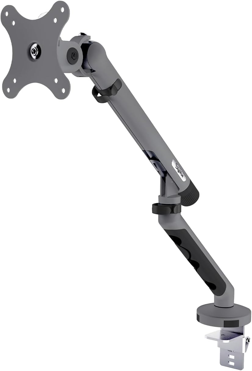 Detalle de DIGITUS Design – uchwyt do monitora do 35 cali, sprężyna mechaniczna, 10 kg