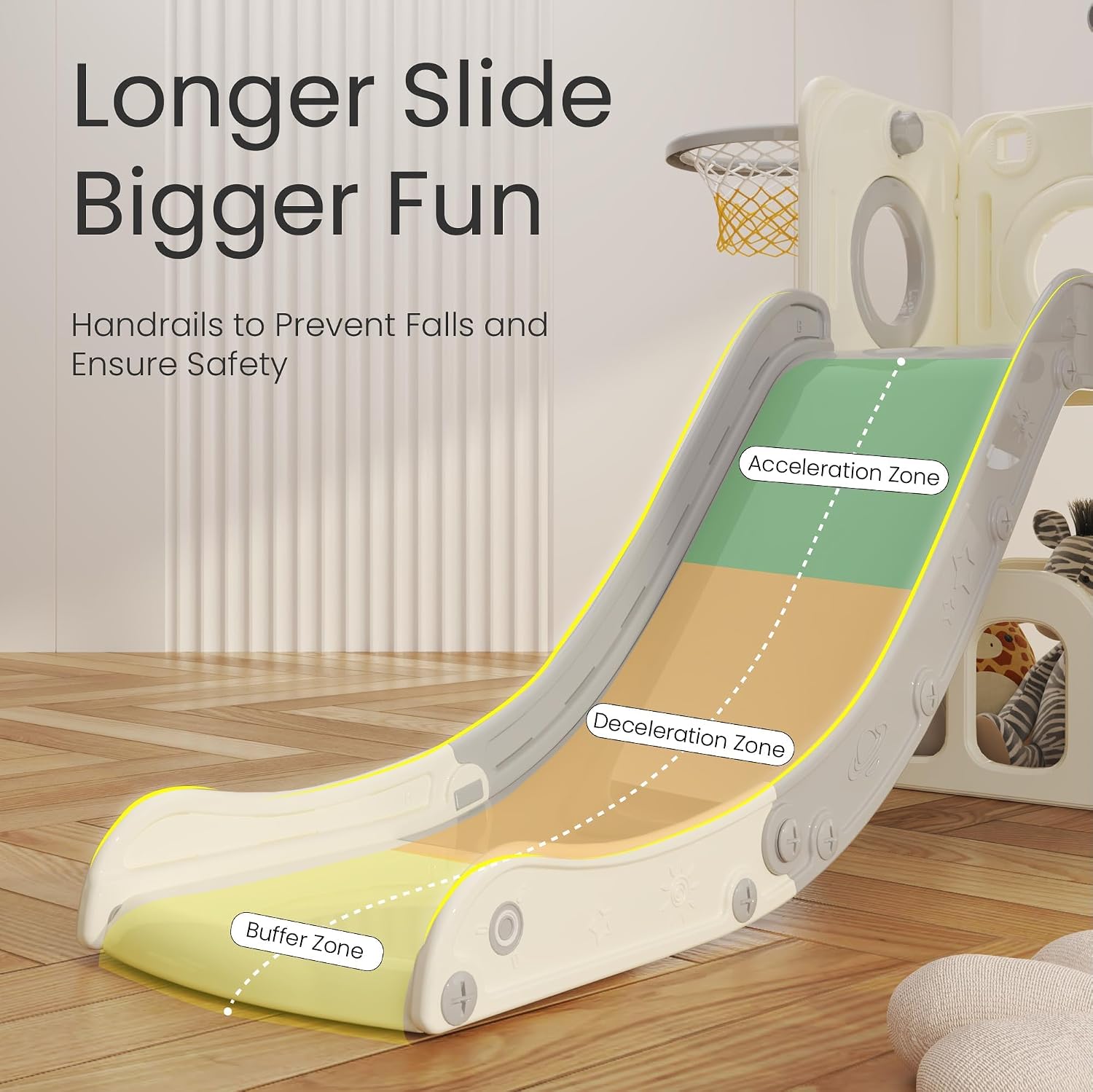Detalle 2 de hoopyosms Toboggan pour tout-petits