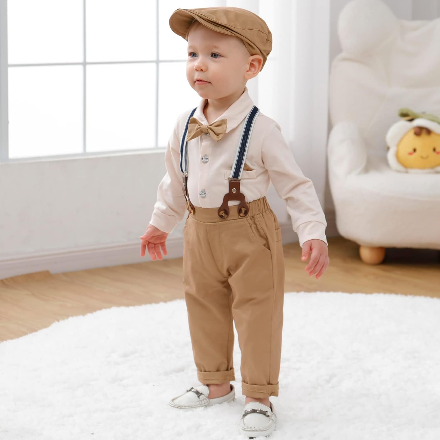 Detalle 2 de Amissz Baby Jungen Gentleman Anzug 0-18 Monate