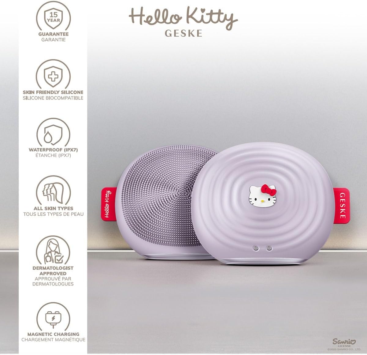 Thumbnail 2 de GESKE x Hello Kitty Brosse faciale sonique SmartAppGuided™ 4 en 1