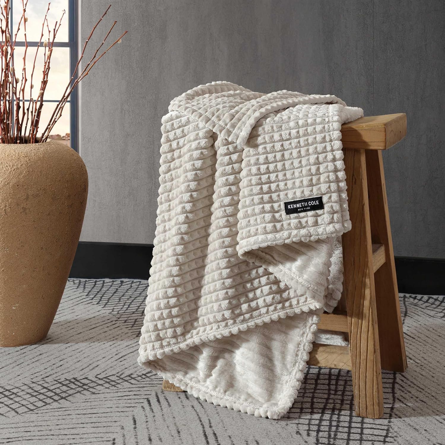 Thumbnail 6 de Kenneth Cole Throw Blanket 50" x 60" ๐