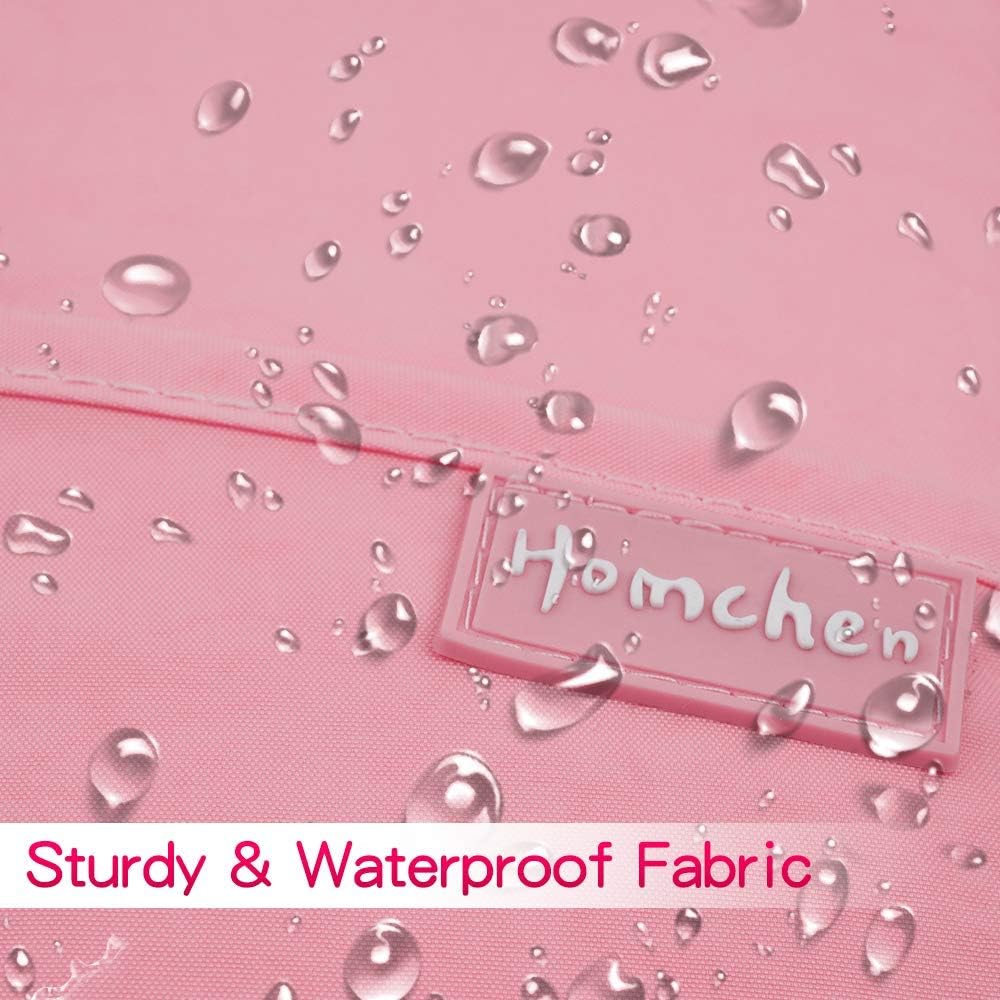 Thumbnail 4 de Homchen RFID Blocking Travel Passport Wallet Holder (Large Pink)