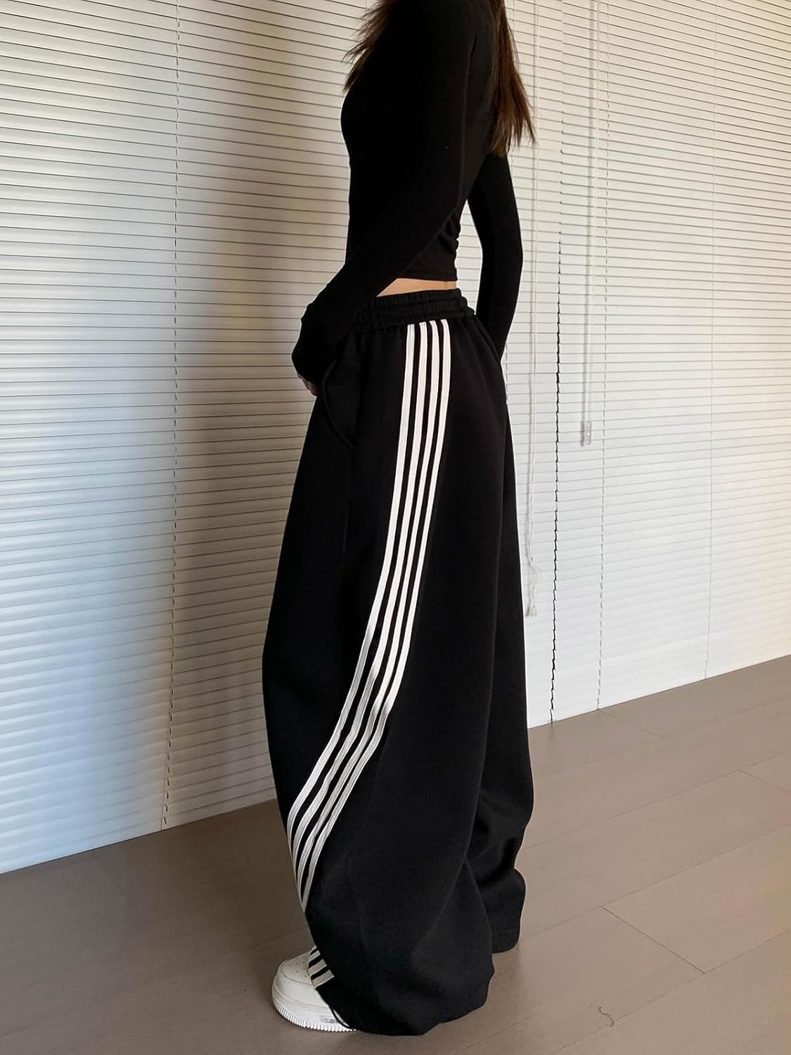 Detalle de EMMIOL Women’s Y2K Baggy Sweatpants
