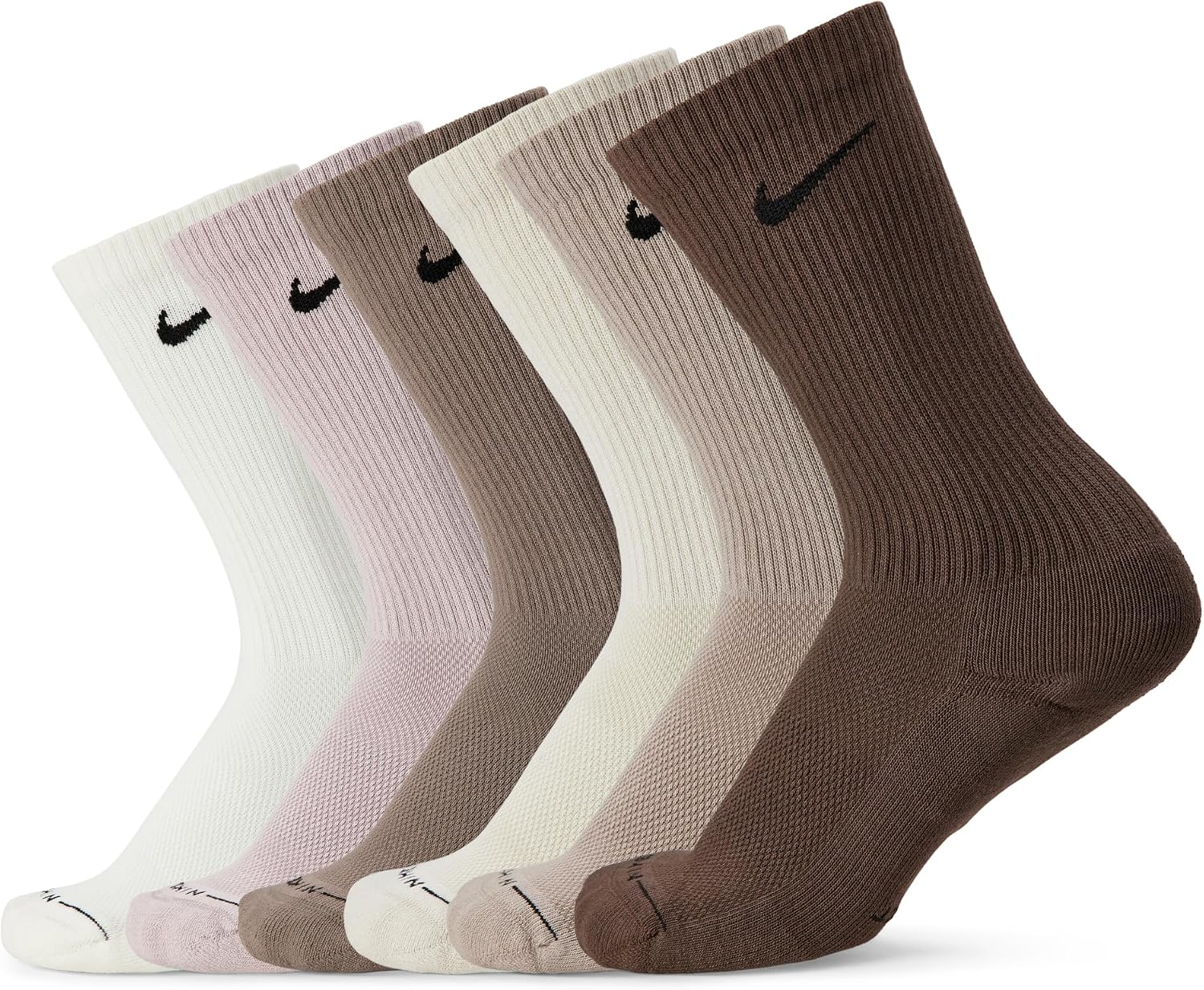 Thumbnail 4 de Nike Everyday Plus Crew (6 Pairs) – Multi-Color, Large