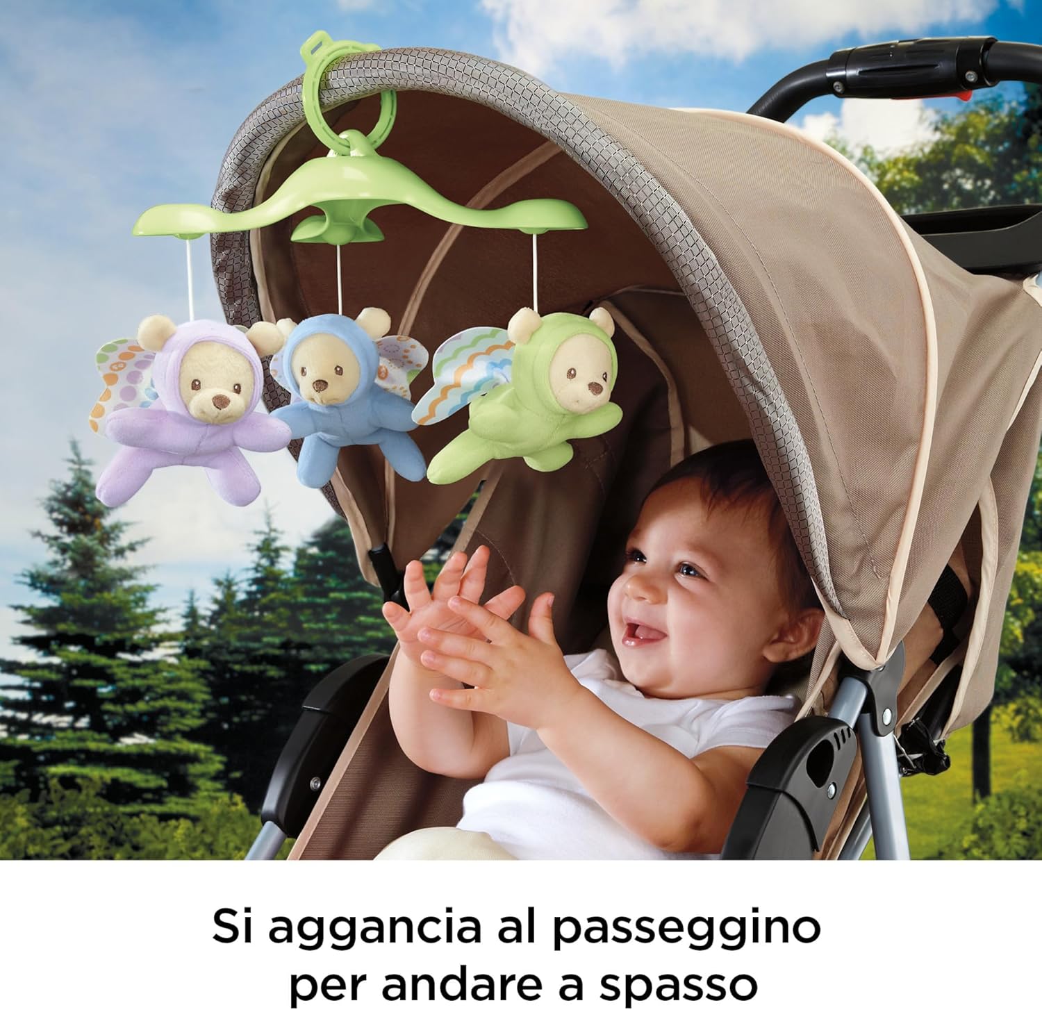 Thumbnail 4 de Fisher-Price La Giostrina Degli Orsetti: giostrina motorizzata con luci stellate e tre modalità sonore calmanti