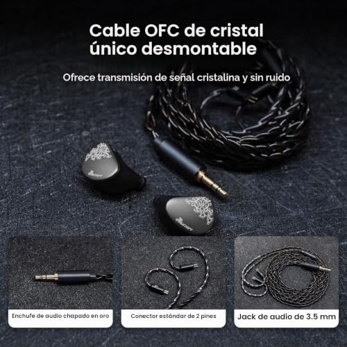 Thumbnail 6 de Linsoul Kiwi Ears Cadenza II: IEM de titanio con KARS 2.0 y cable desmontable