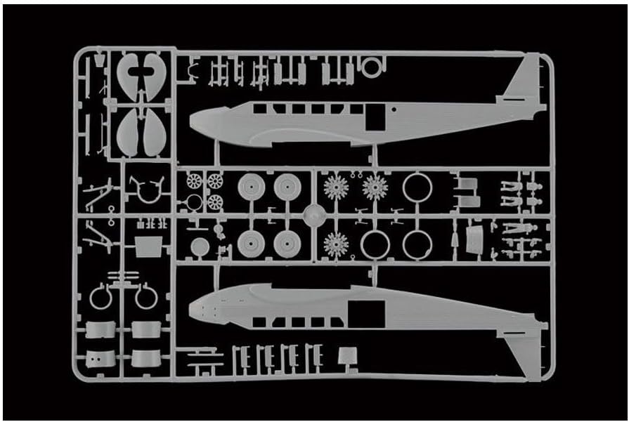 Detalle 2 de Italeri 510000150 – zestaw modelarski Junkers Ju-52/3m Lufthansa 1:72