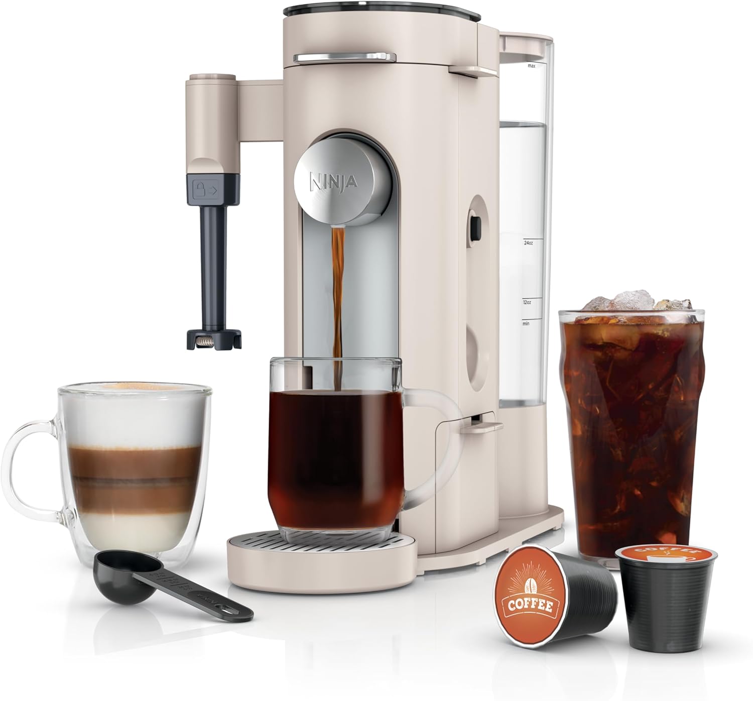 Detalle de Ninja Pod & Grounds PB055AST 68-oz. Reservoir Coffee Maker