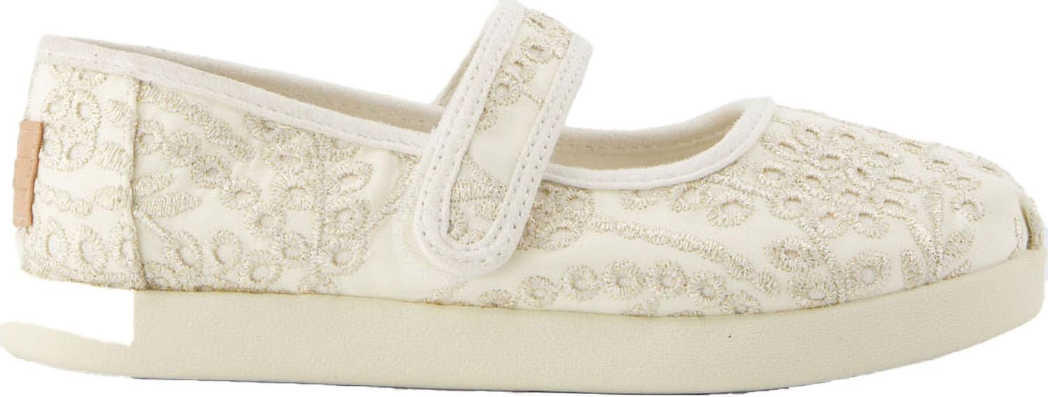 Detalle de TOMS Women's Mary Jane Shoes with Hook & Loop Strap — CloudBound Comfort, Durable Outsole