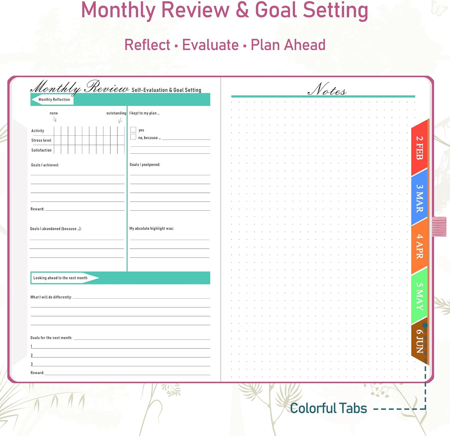 Thumbnail 4 de Academic Diary 2026–2027: Page a Day A5 with Monthly View (Aug 2026–Jul 2027) in Pink
