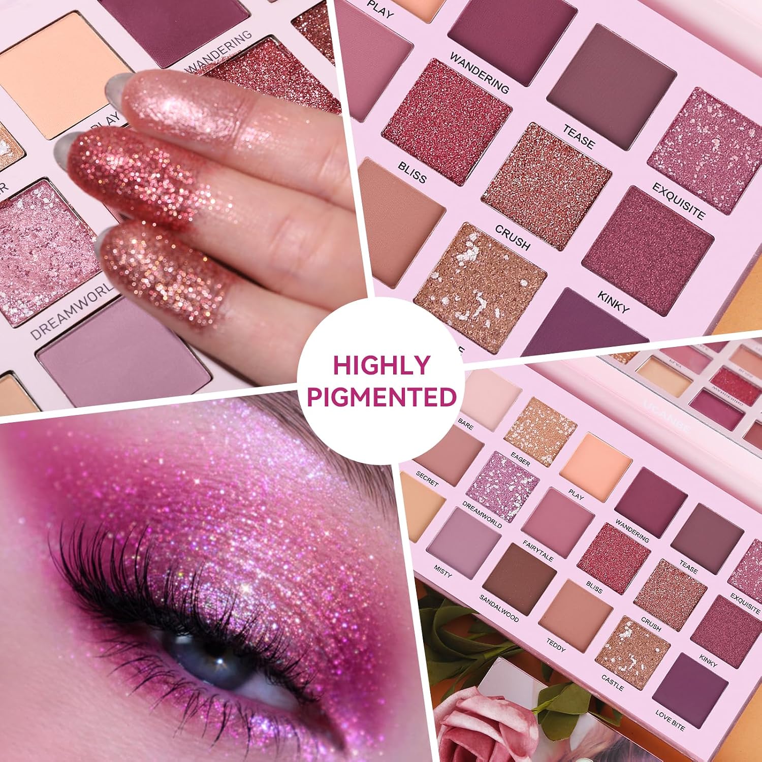 Thumbnail 4 de UCANBE Eyeshadow Palette, 18 Colors