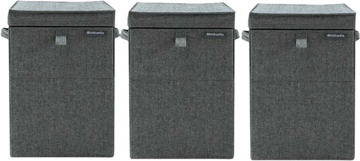 Thumbnail 6 de Brabantia Wäschebox Pepper Black 3er-Pack