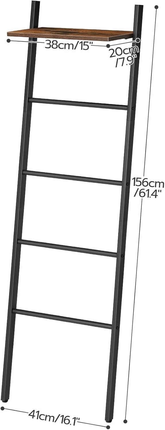 Detalle de HOOBRO portasciugamani con ripiani 156 cm