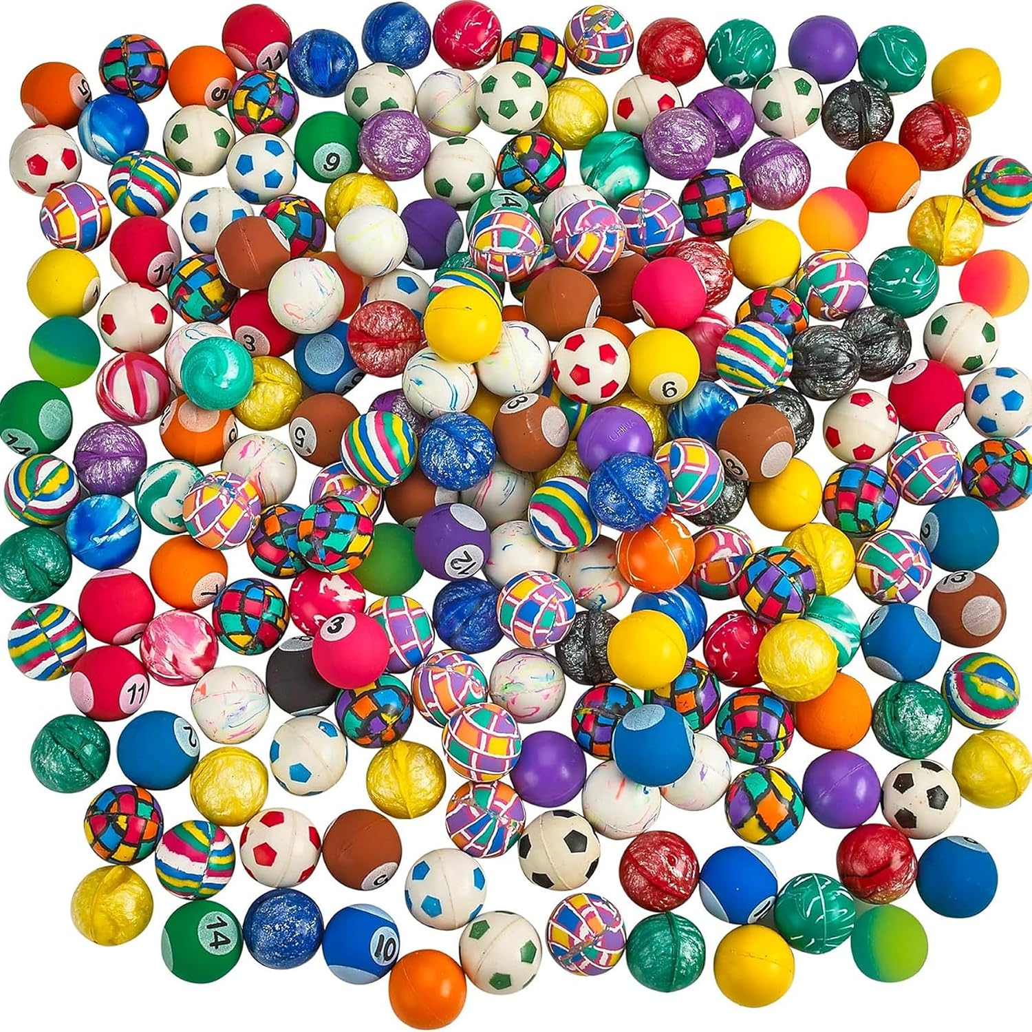 Thumbnail 6 de Bedwina Palline rimbalzanti sfuse – confezione da 250 palline colorate 27 mm
