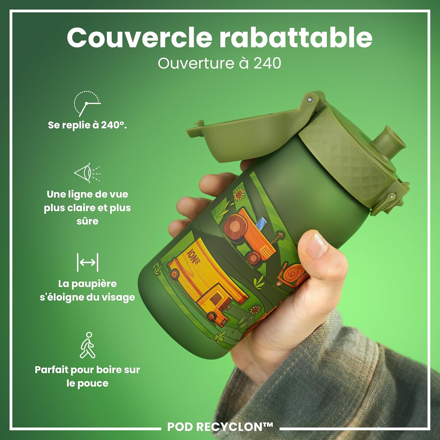 Thumbnail 3 de Ion8 Gourde Enfant 350 ml 🥤