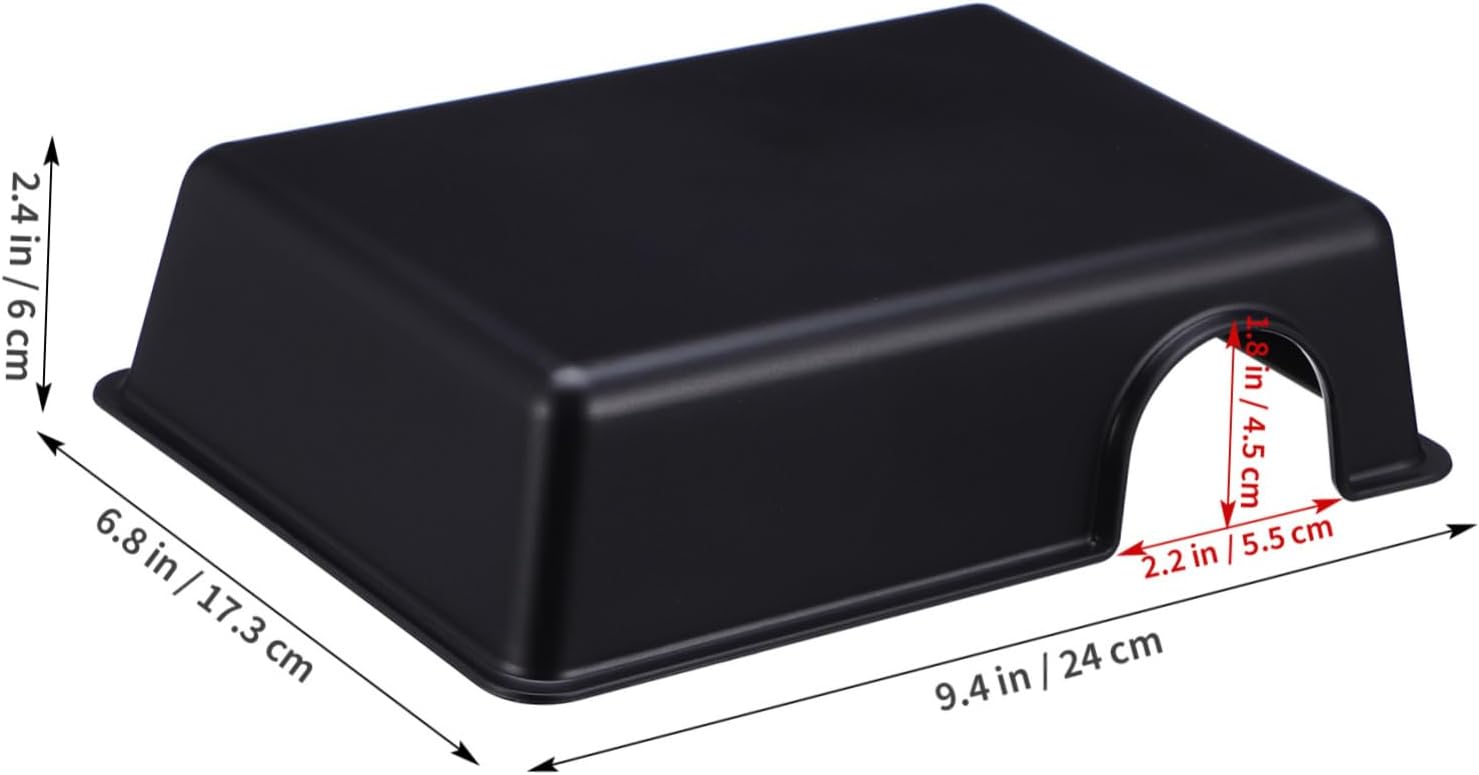 Thumbnail 1 de Milisten Reptile Hide Large Plastic Cave Shelter (9.45 x 6.77 x 2.24 inches)
