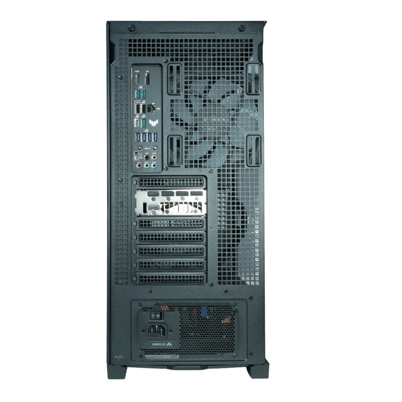 Detalle de Epical-Q TUF Strength Iron VII: Ryzen 7 7800X3D, 32GB, 2TB NVMe, RTX 5070 + Windows 11 Pro