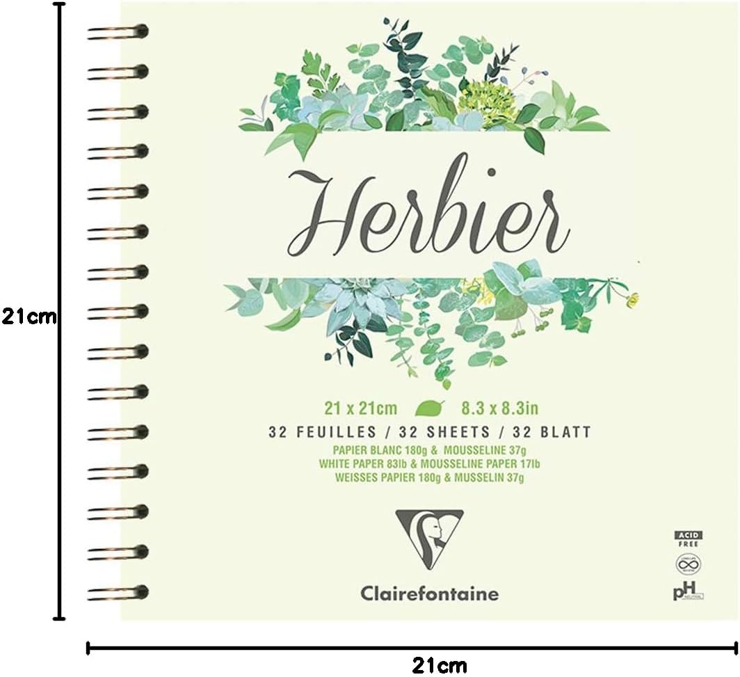 Detalle de Cahier spiralé Clairefontaine 975178C 32 feuilles