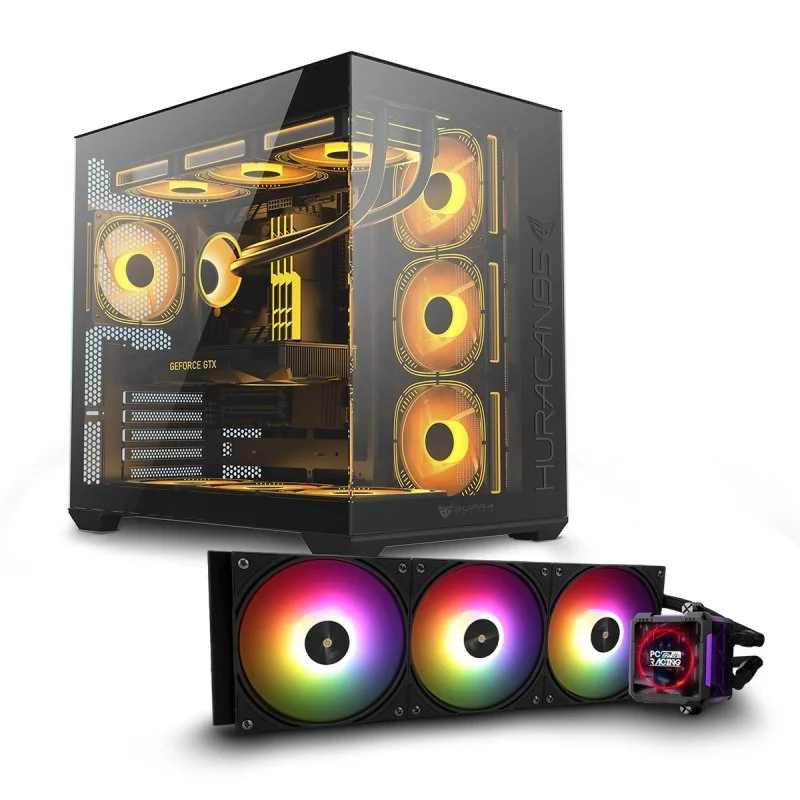 Detalle de PC Racing HURACAN Ultra 7 265K: rendimiento extremo para gaming y creación