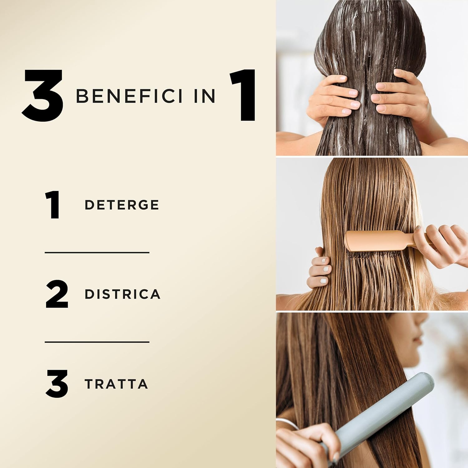 Thumbnail 4 de Pantene PRO-V Ricci Perfetti Shampoo + Balsamo + Trattamento 3 in 1 Active Nutri-Plex 6×300 ml
