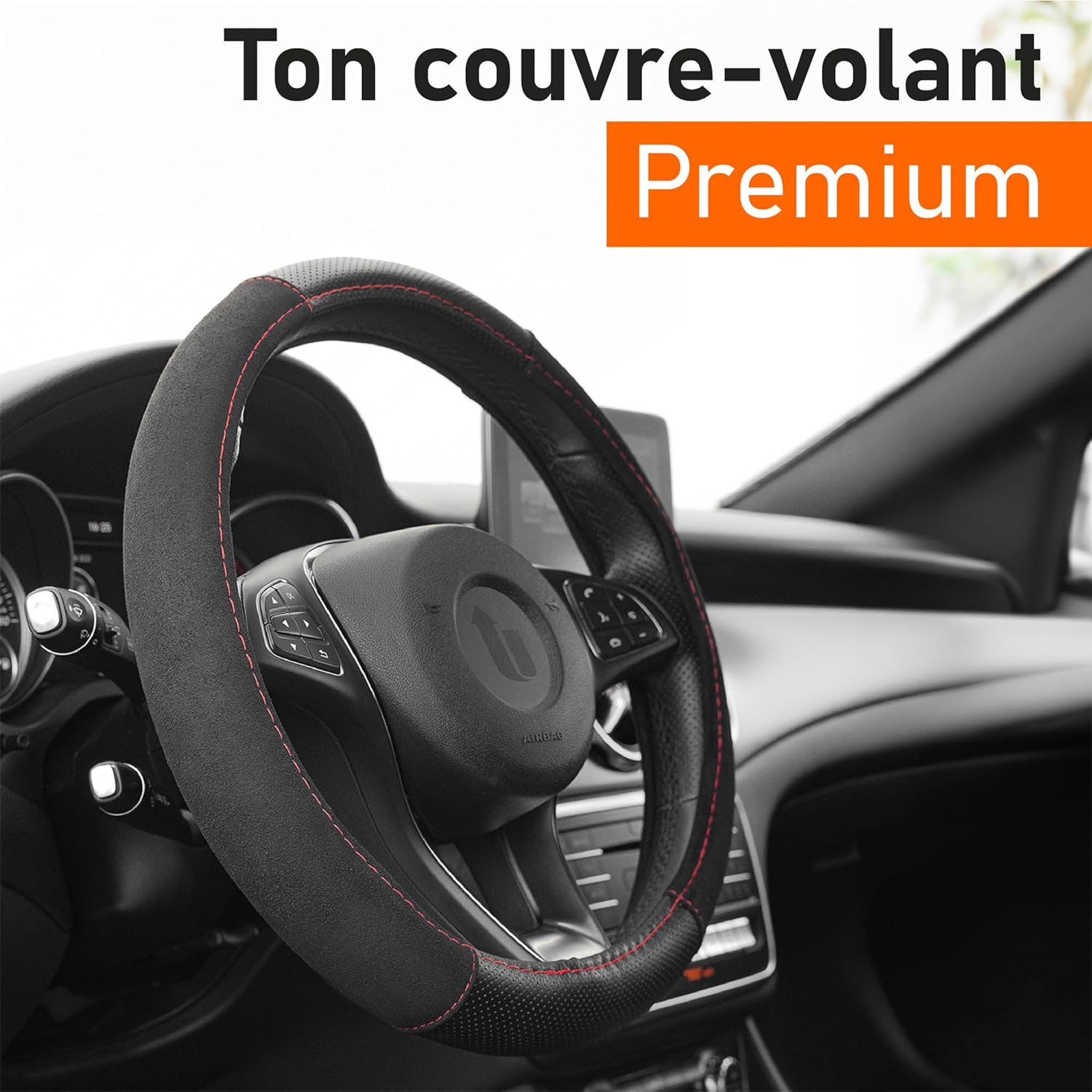 Detalle 2 de Upgrade4cars Couvre Volant 37-39 cm