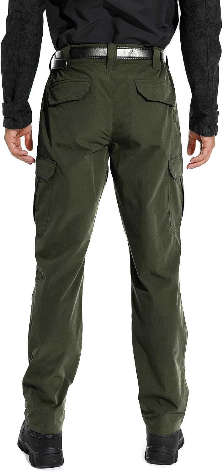 Detalle 2 de KFUBUO Lightweight Ripstop Tactical Cargo Pants