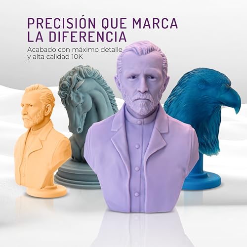 Thumbnail 4 de WINKLE Resina 3D 10K Púrpura 1 kg 📷