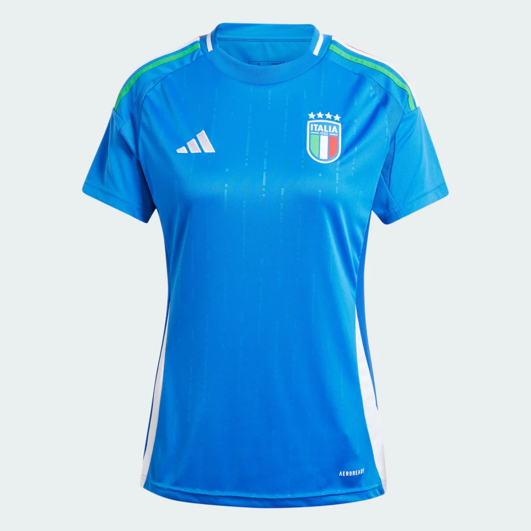 Detalle de Camiseta primera equipación Italia 24 – Adidas