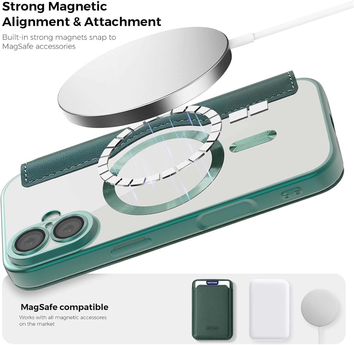 Thumbnail 6 de IMEIKONST Flip Wallet Case for iPhone 17