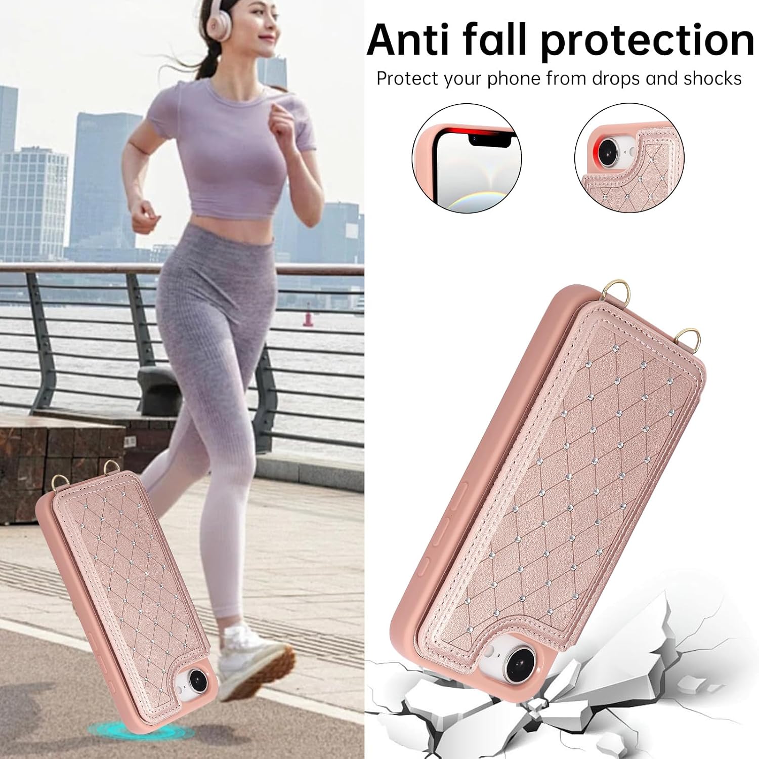 Detalle 2 de Jcxtrombulous iPhone 16E wallet case