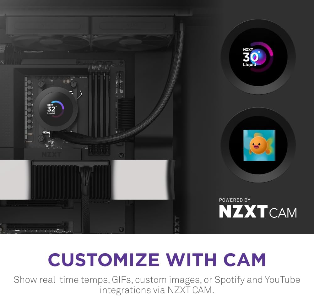 Detalle de NZXT Kraken Plus 240 AIO liquid cooler