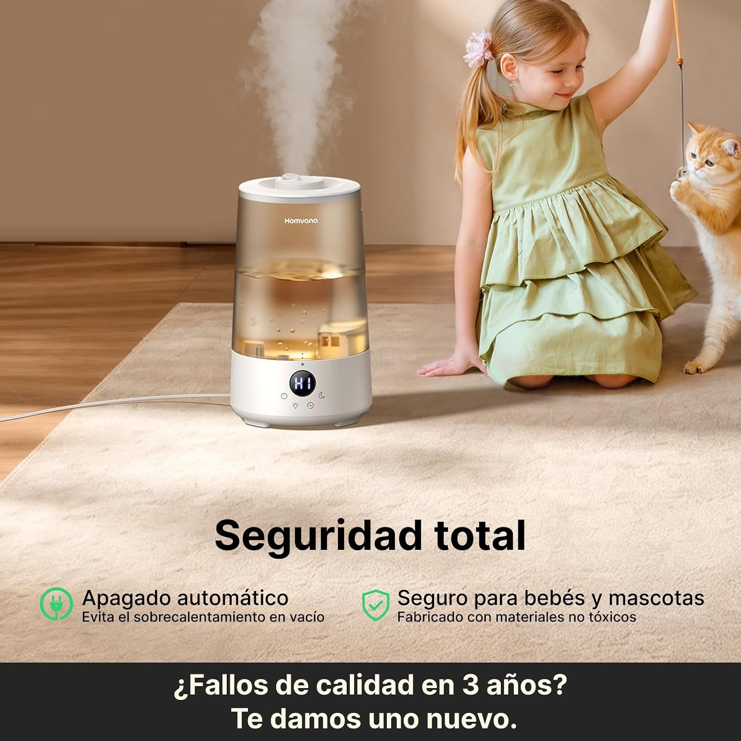 Thumbnail 6 de Homvana Humidificador 3.6L Cool Mist
