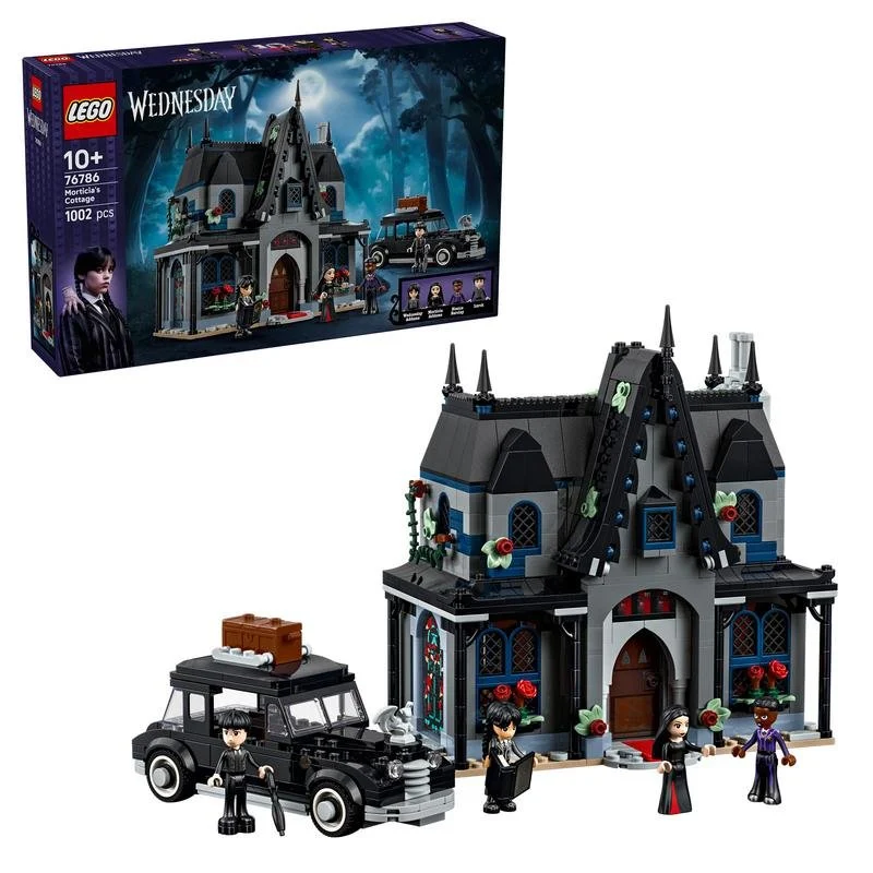 Detalle de LEGO Wednesday: Casa de Morticia 76786, 1002 piezas