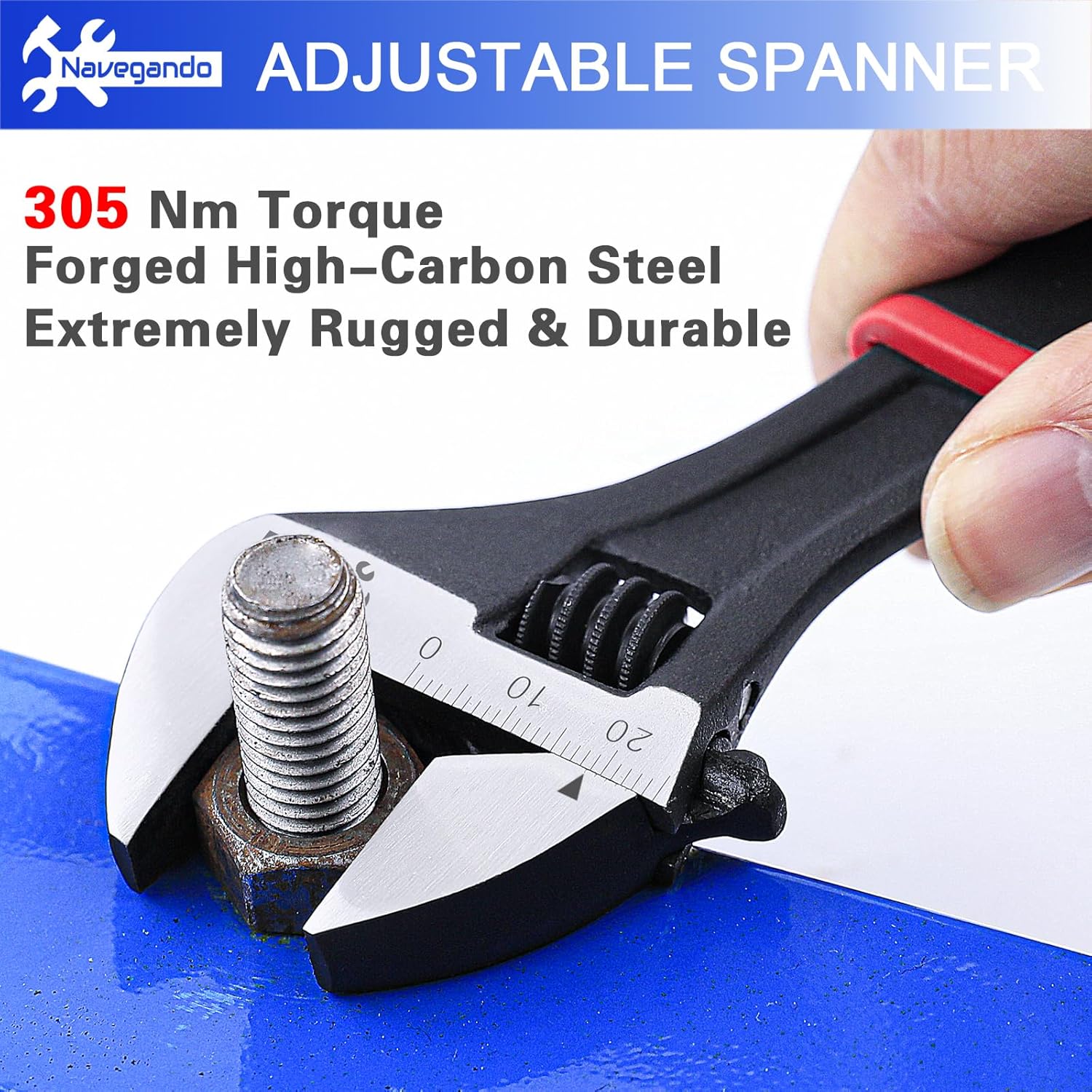 Thumbnail 4 de Navegando 8 Inch Adjustable Wrench