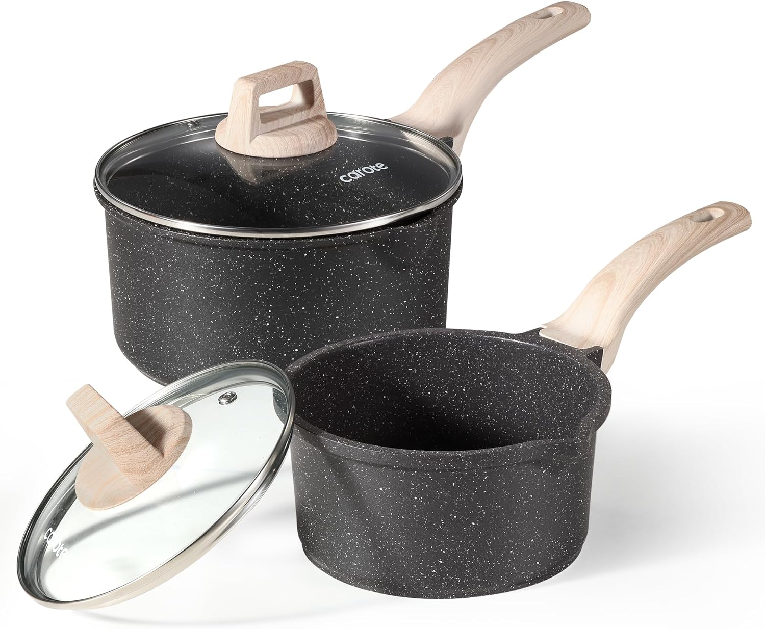 Carote Sauce Pan Set 1.5Qt nonstick