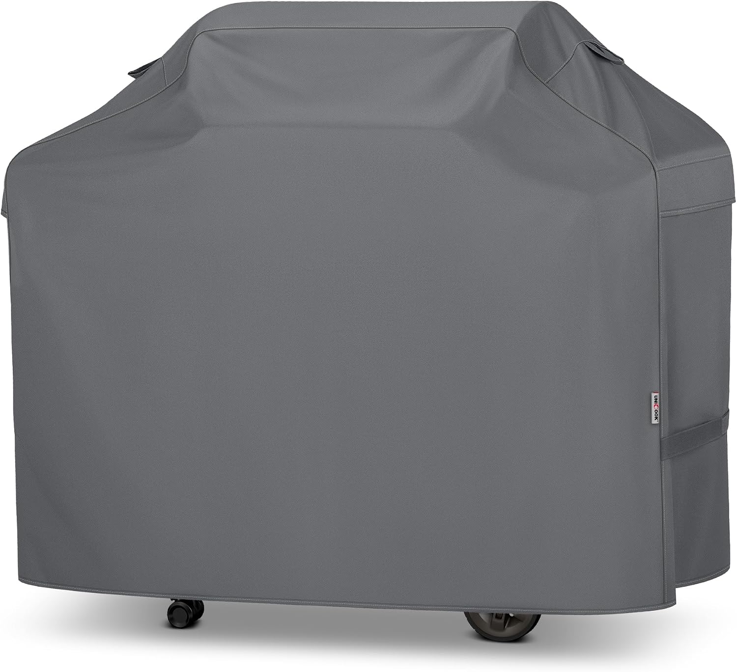 Detalle de Unicook B600701G 55-Inch Waterproof Grill Cover, Gray, Fade-Resistant