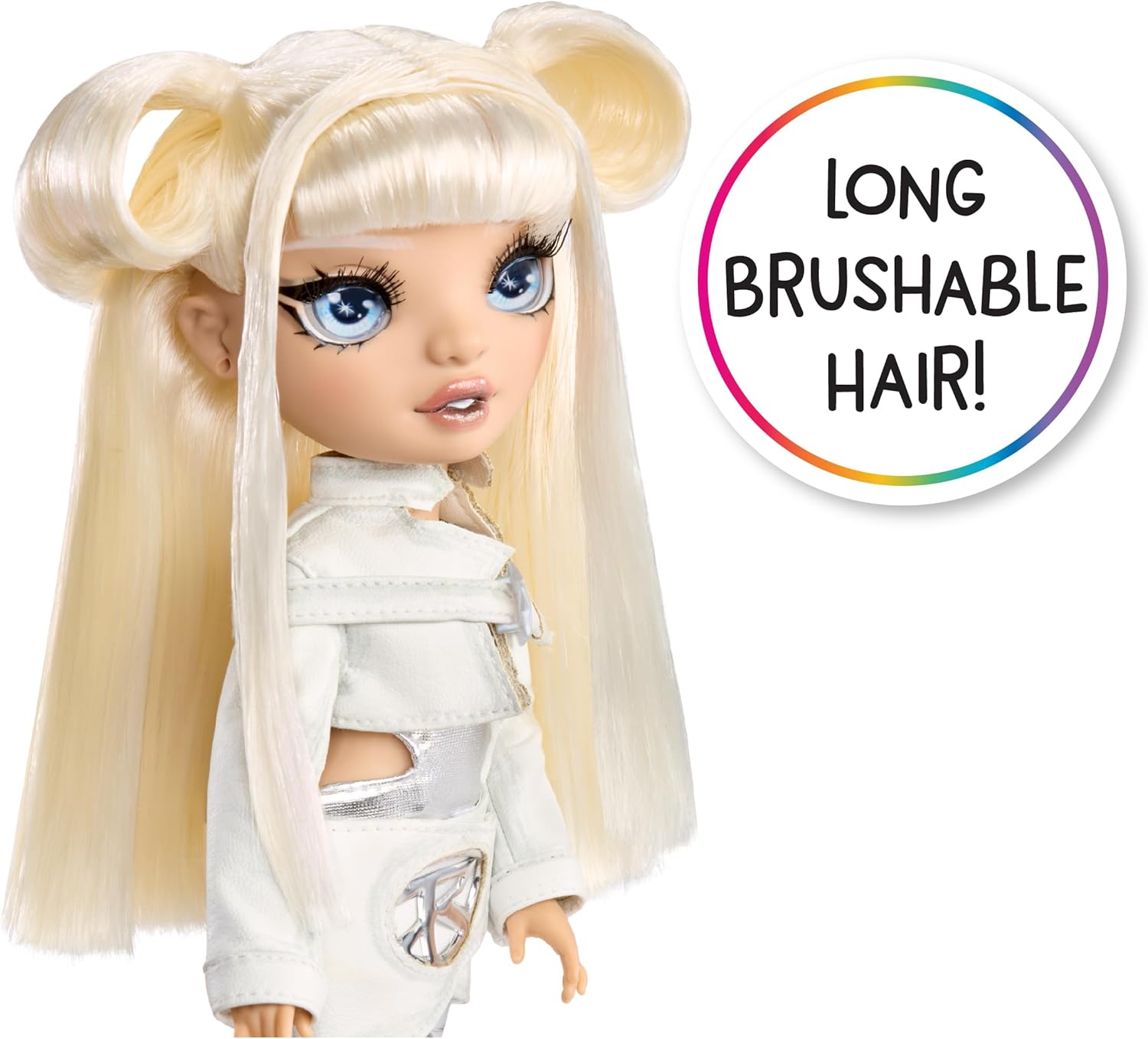 Detalle 2 de Rainbow High Whitney Sparkle & Shine Puppe 28 cm 🎀