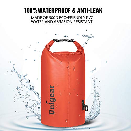 Detalle 2 de Unigear Waterproof Bags: Ultra-Compact to Large Dry Bags for Outdoor Adventures