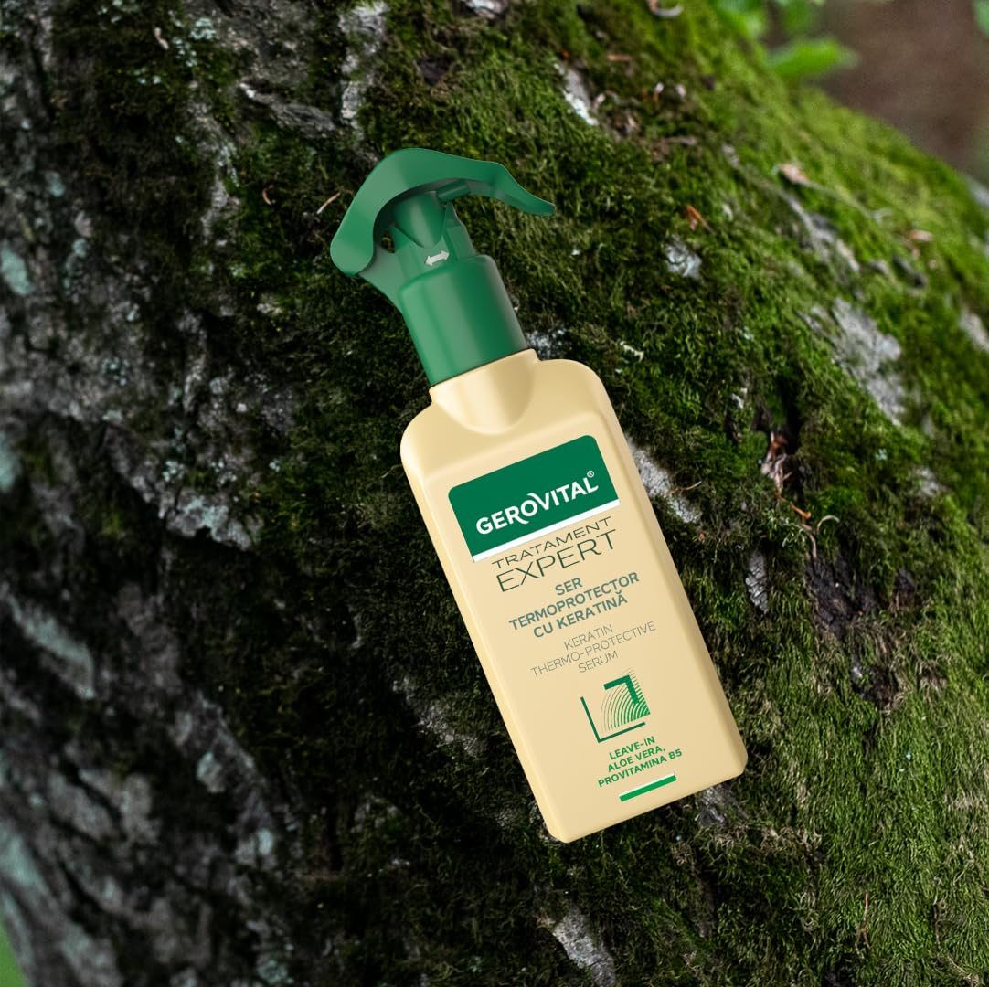 Thumbnail 4 de Gerovital Treatment Expert Thermo-Schutzserum mit Keratin & Aloe Vera – Hitzeschutz bis 200 °C, Leave-in (150 ml)