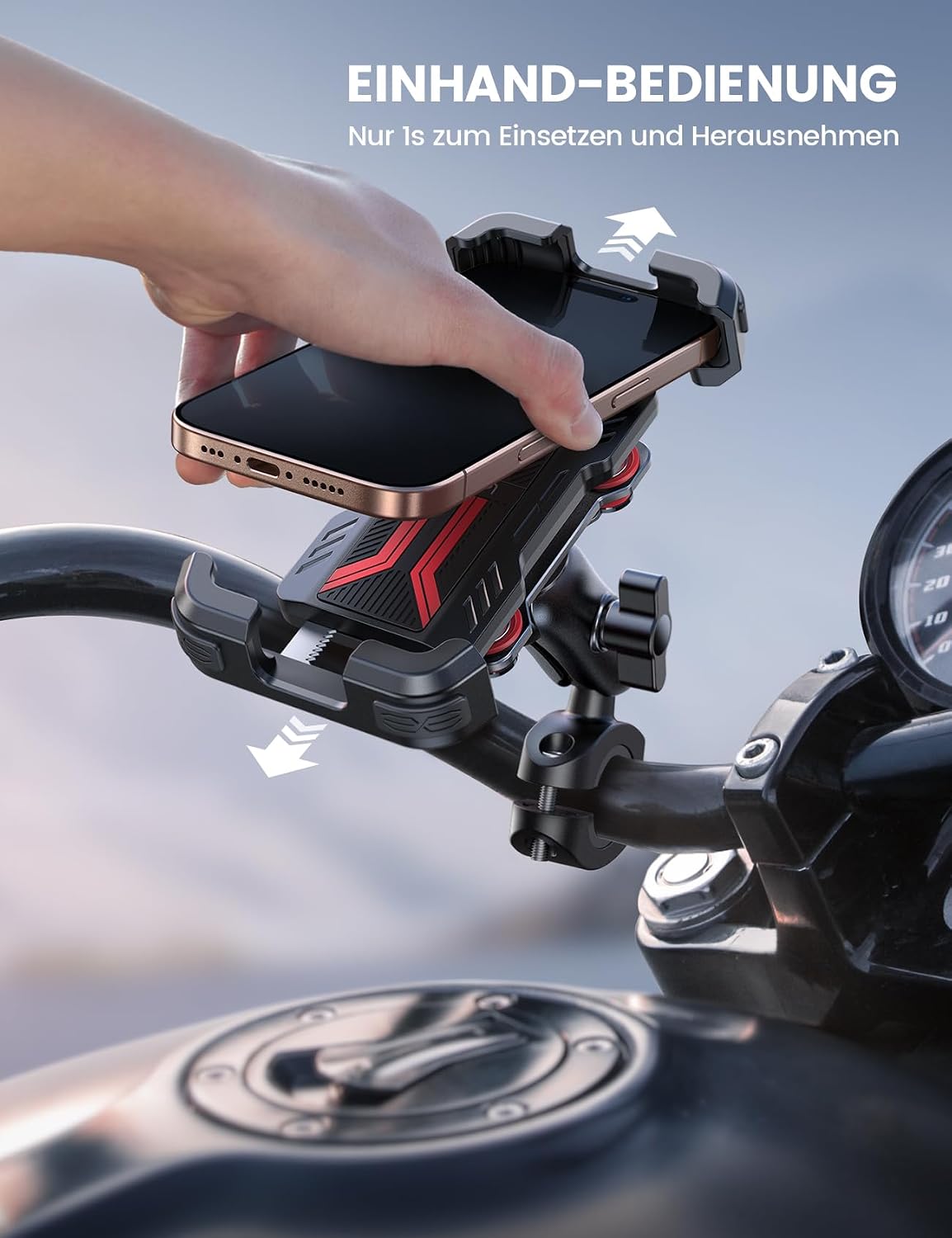 Thumbnail 5 de Lamicall Handyhalterung Motorrad 720° drehbar