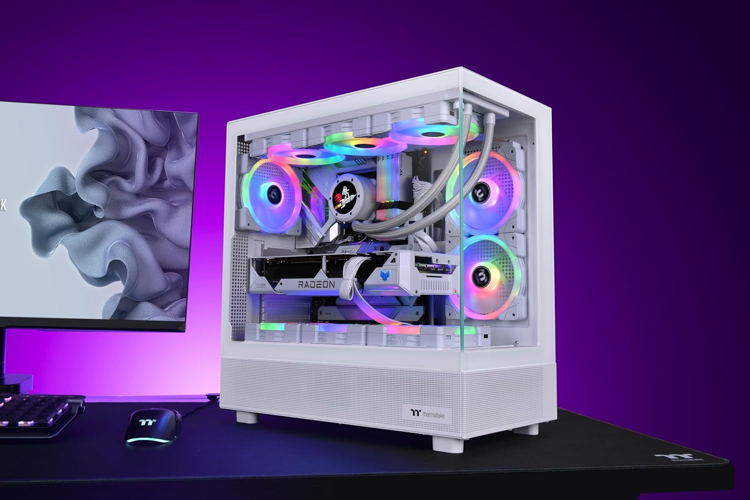 Thumbnail 6 de Thermaltake View 270 TG ARGB Snow Gehäuse