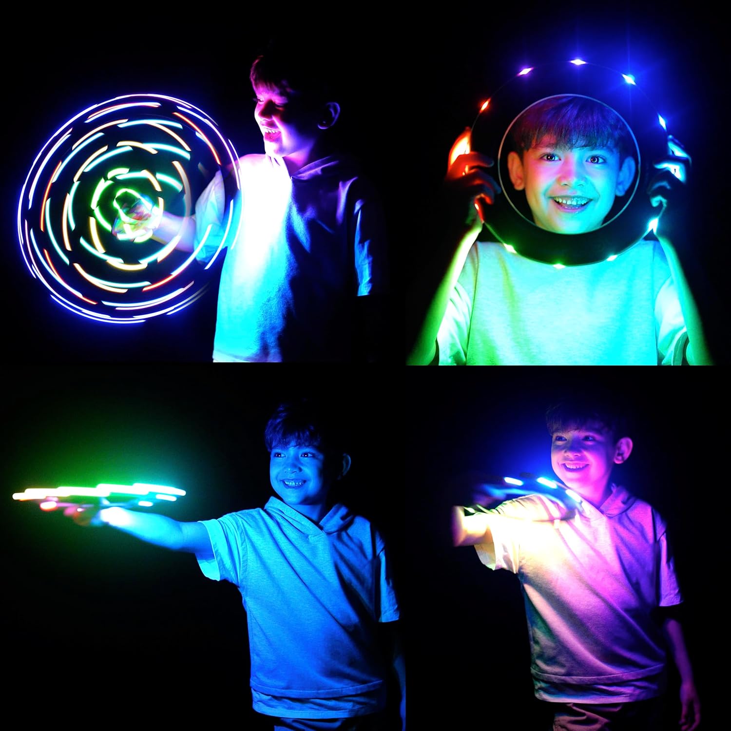 Thumbnail 3 de Anneau volant TOSY LED multicolores, 12 LED
